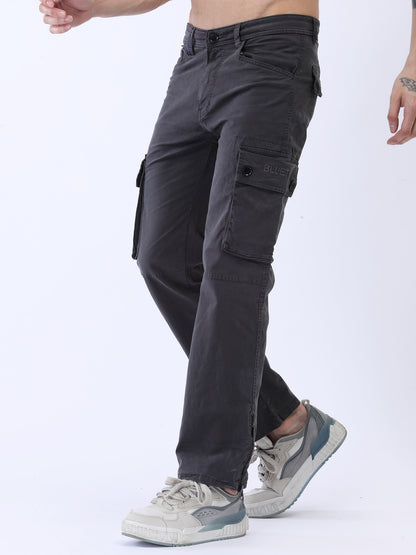 Black Button Utility Pants | Marked by BLUETINT