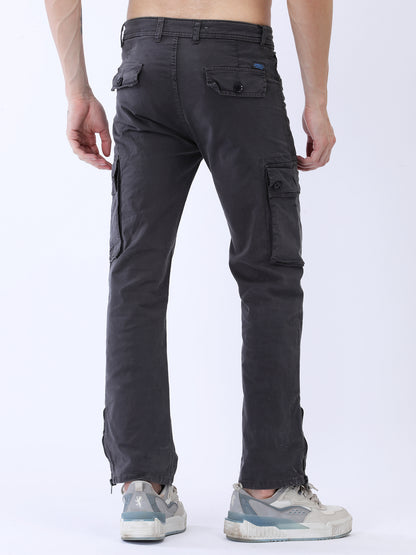Black Button Utility Pants | Marked by BLUETINT