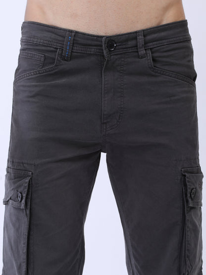 Black Button Utility Pants | Marked by BLUETINT